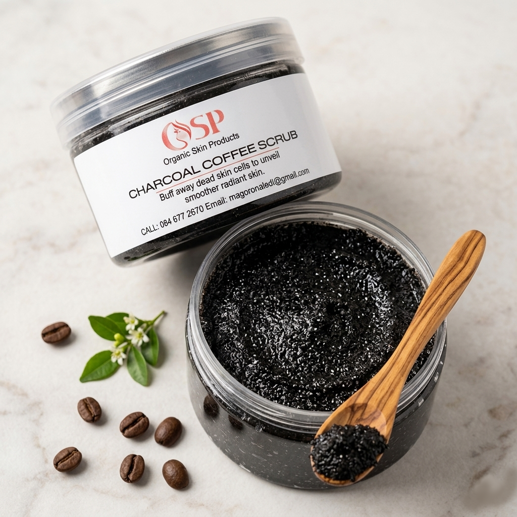 Charcoal Coffee Scrub